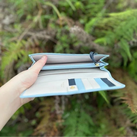 Radley London Dog Outline Blue Wallet - Picture 9 of 16